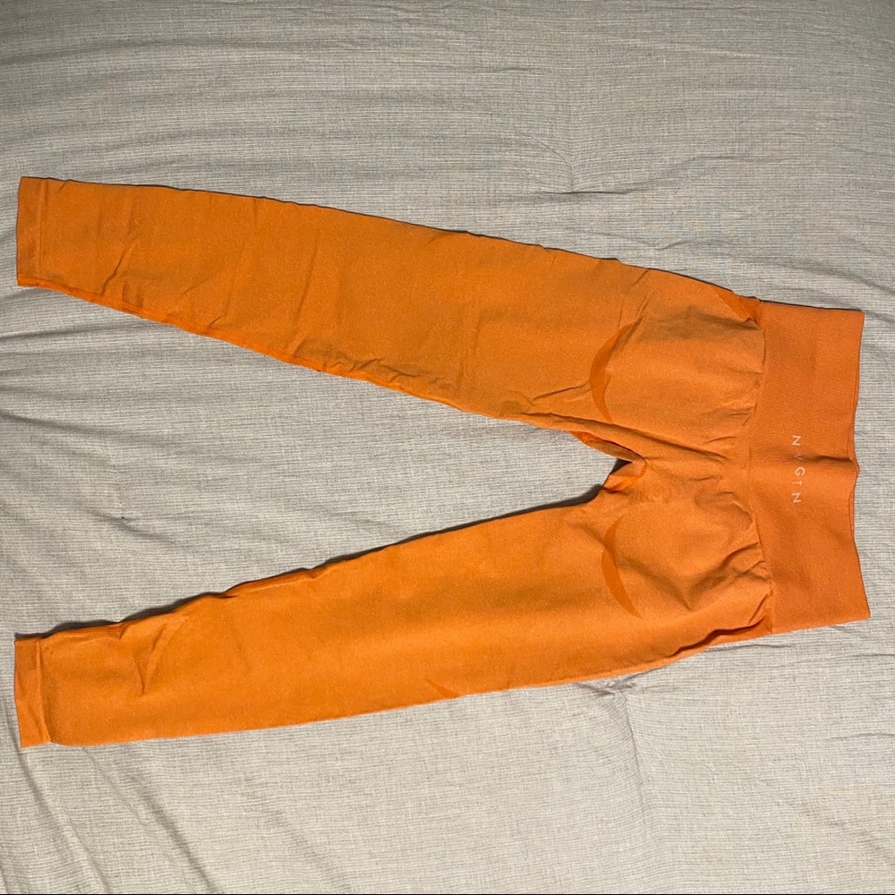 NVGTN Burnt Orange Seamless leggings